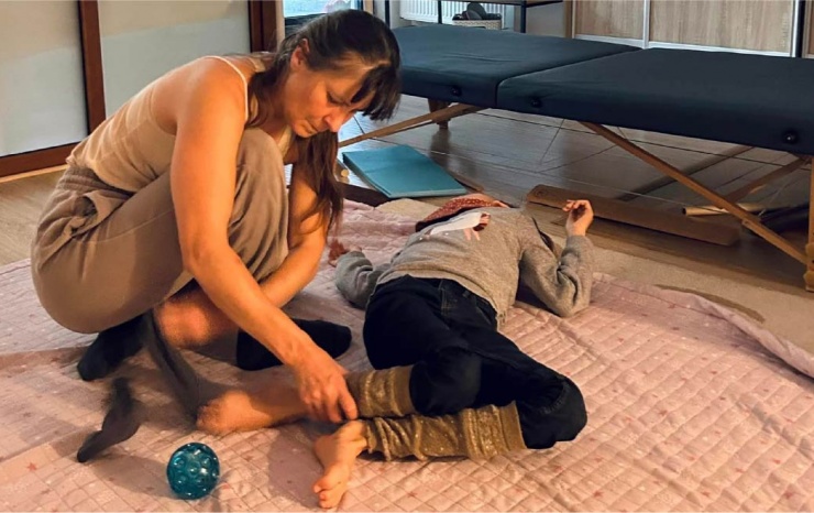 Progrese la fiecare sesiune de terapie Feldenkrais, cu Marta Havlicek