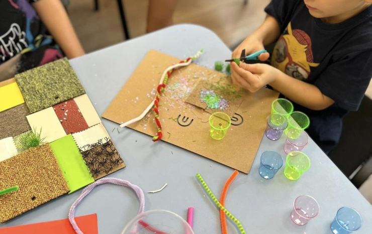 Atelier de mini-arhitectură cu diverse materiale