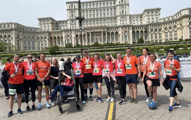 Echipa Joyplace la Bucharest Half Marathon 2023